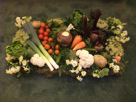 Vegetable Patch Funeral Tribute
