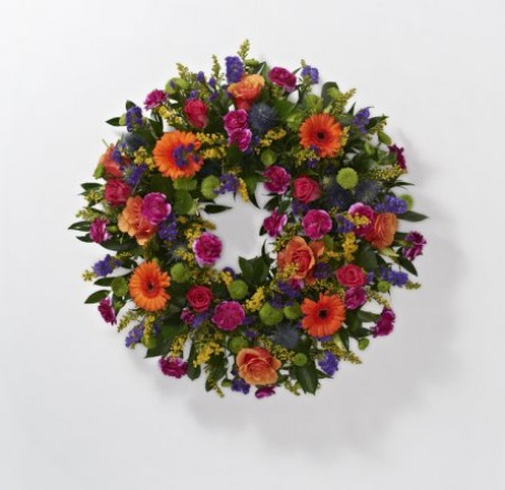 Vibrant wreath